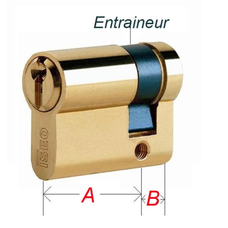 Cylindre en Nickel 35x35mm - Assa Abloy - Neuf - Bricolage