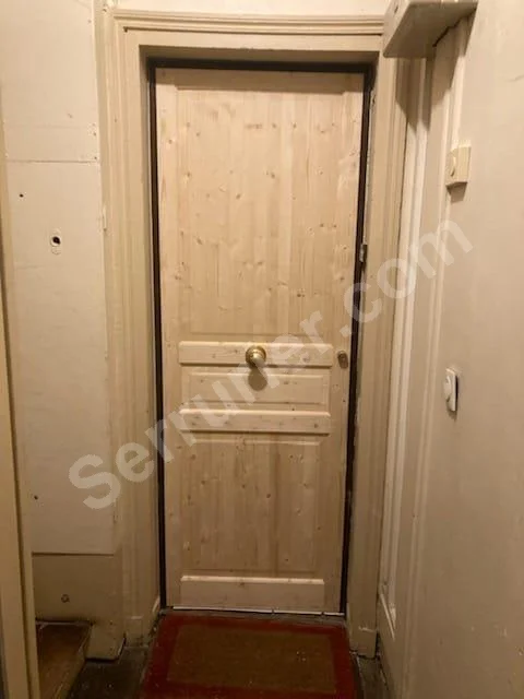Porte En Bois Simple Avec Cornieres Anti Pinces Paris 20