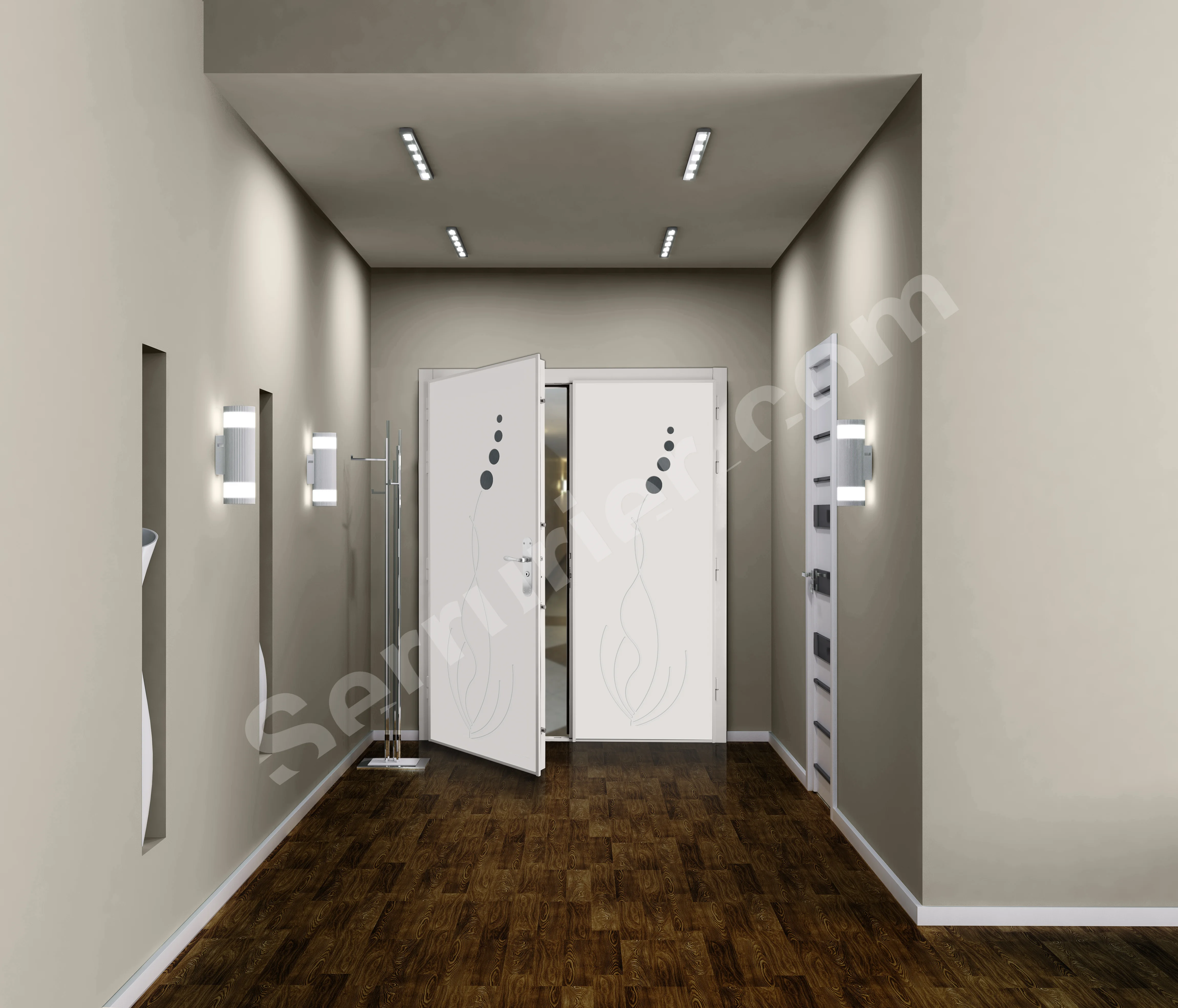 Double porte blindée Picard Diamant pavillonnaire