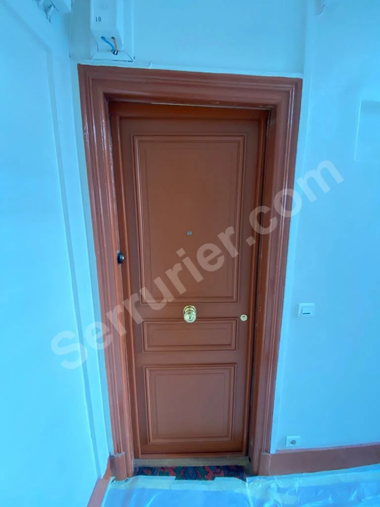 Porte Blindée Eliot Baron Décors Haussmannien Paris 8