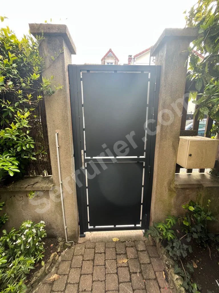 Portillon Bois Colombes Apres