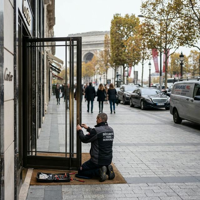 Serrurier Paris 8ème - dépannage serrurerie 75008